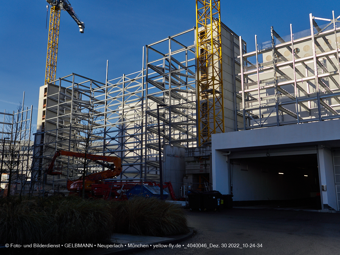 30.12.2022 - Baustelle R.EVO in Neuperlach-Süd